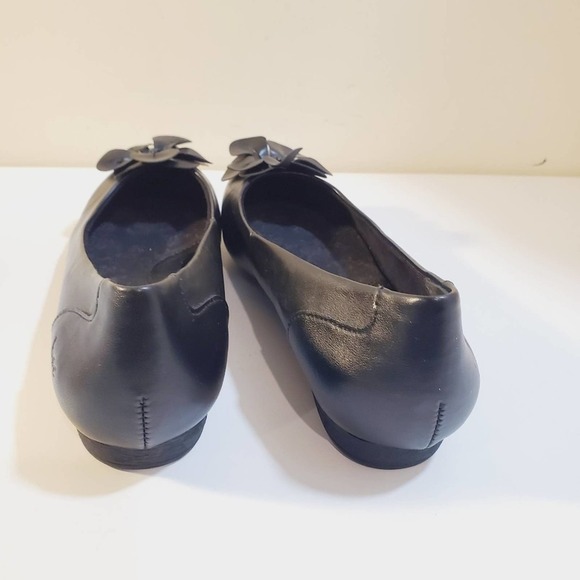 BOC women's ballet Black flat shoes size 8 1/2 M - Picture 5 of 14